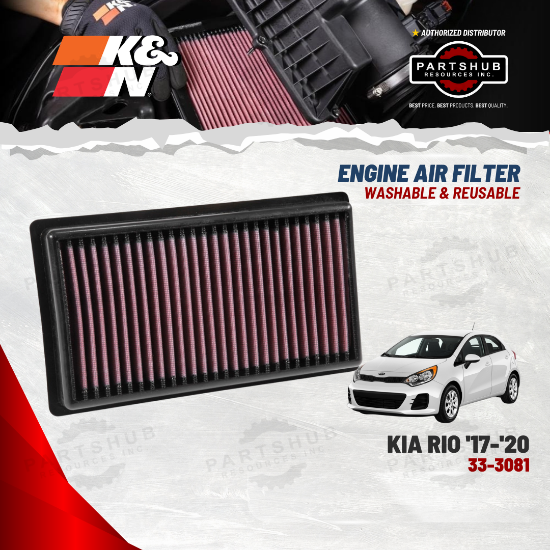 K&N AIR FILTER (KIA RIO '17-'20)