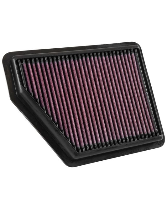K&N AIR FILTER (HONDA '16-'22 Civic 1.8/2.0L L4 Gas except Type R)