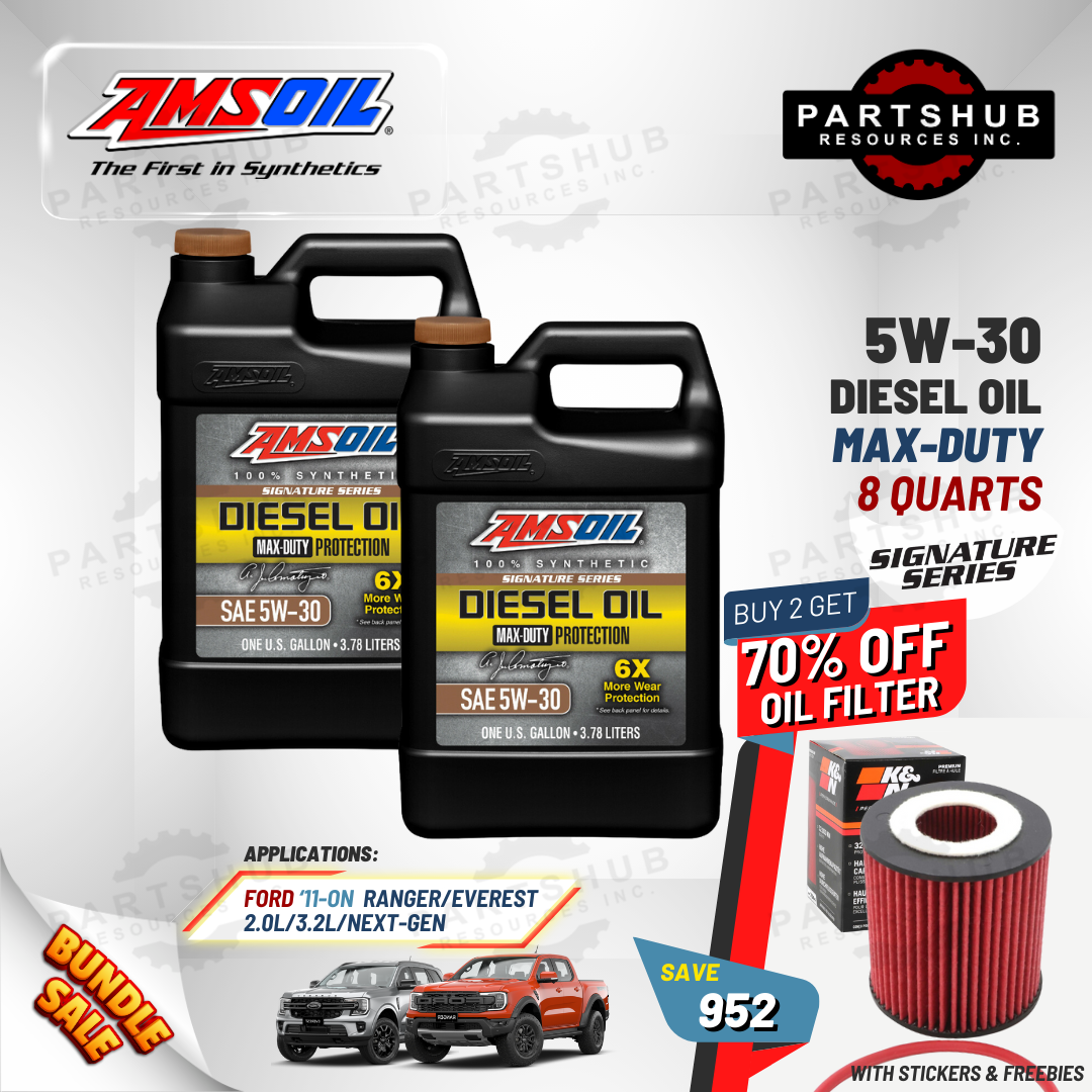 AMSOIL PACKAGES (RANGER RAPTOR/EVEREST 2.0L/3.2L) DIESEL OIL – Partshub.PH