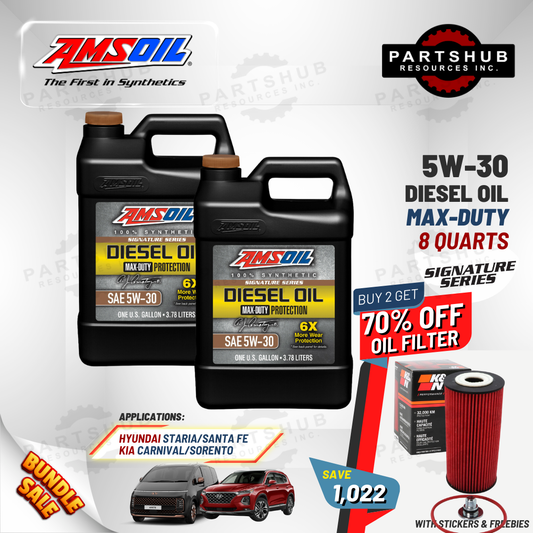 AMSOIL PACKAGES (STARIA/SANTA FE/TUCSON 2.0L/KIA) DIESEL OIL