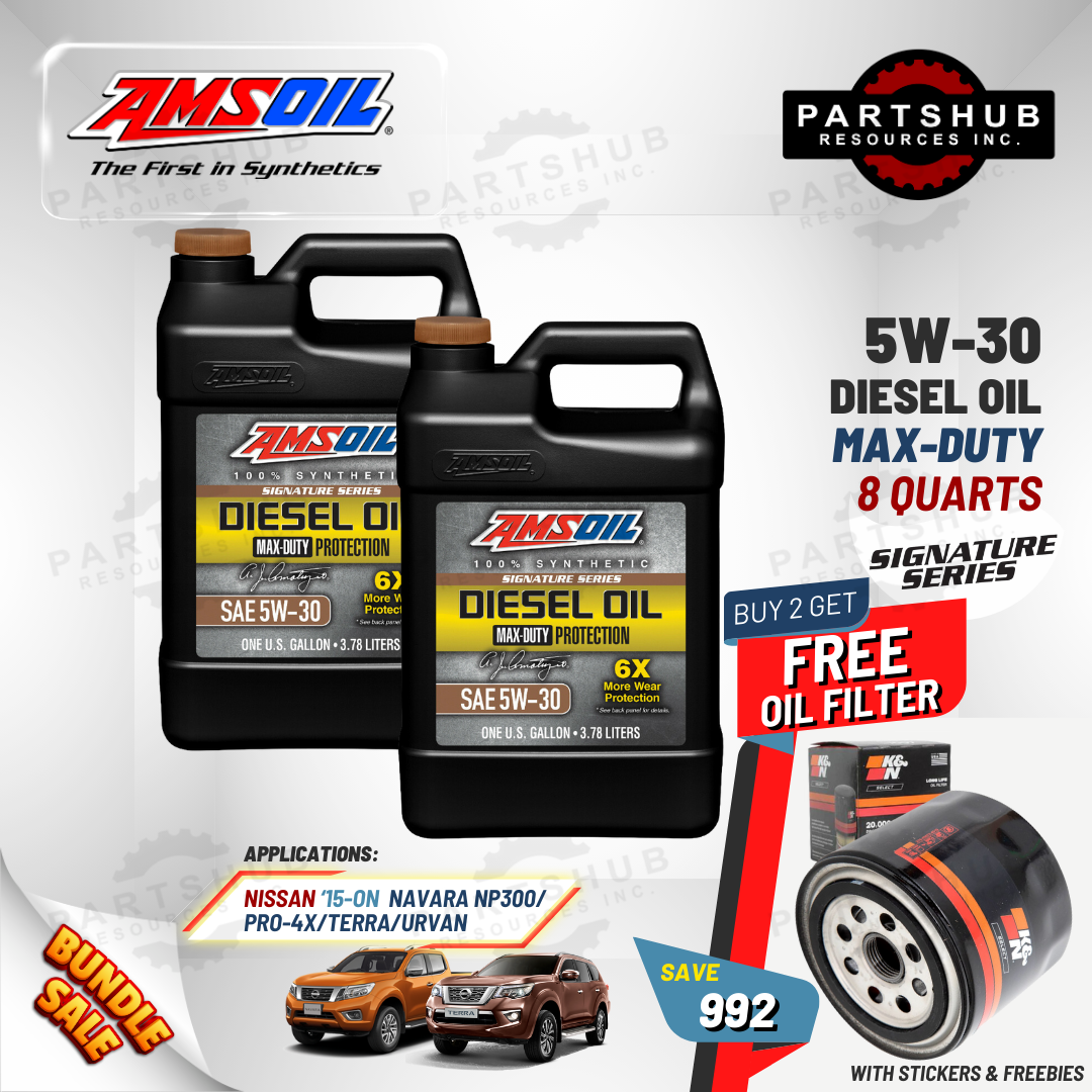 AMSOIL 5W-30+PACKAGES (NAVARA PRO-4X/NP300/TERRA) 6X MAX-DUTY SIGNATURE SERIES DIESEL OIL