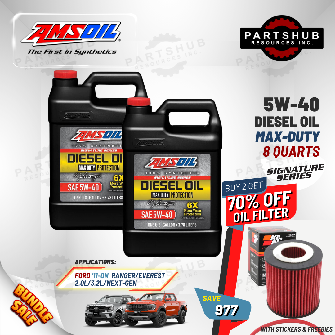 AMSOIL PACKAGES (RANGER RAPTOR/EVEREST 2.0L/3.2L) DIESEL OIL
