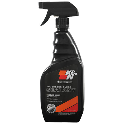 K&N PERFORMANCE CAR CARE TOUCHLESS GLOSS SEALANT PUMP SPRAY 650mL