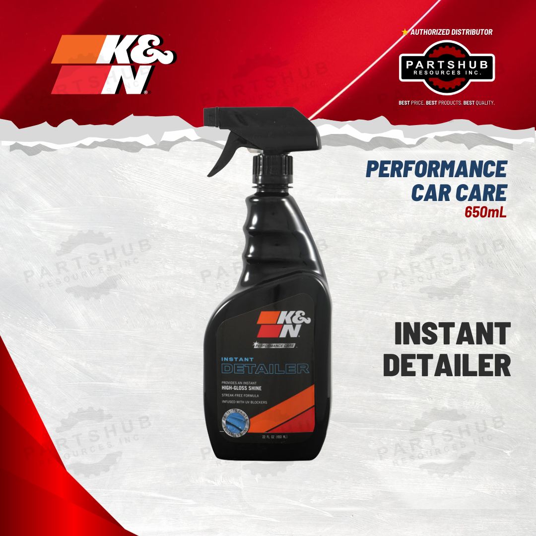 K&N PERFORMANCE CAR CARE INSTANT DETAILER PUMP SPRAY 650mL