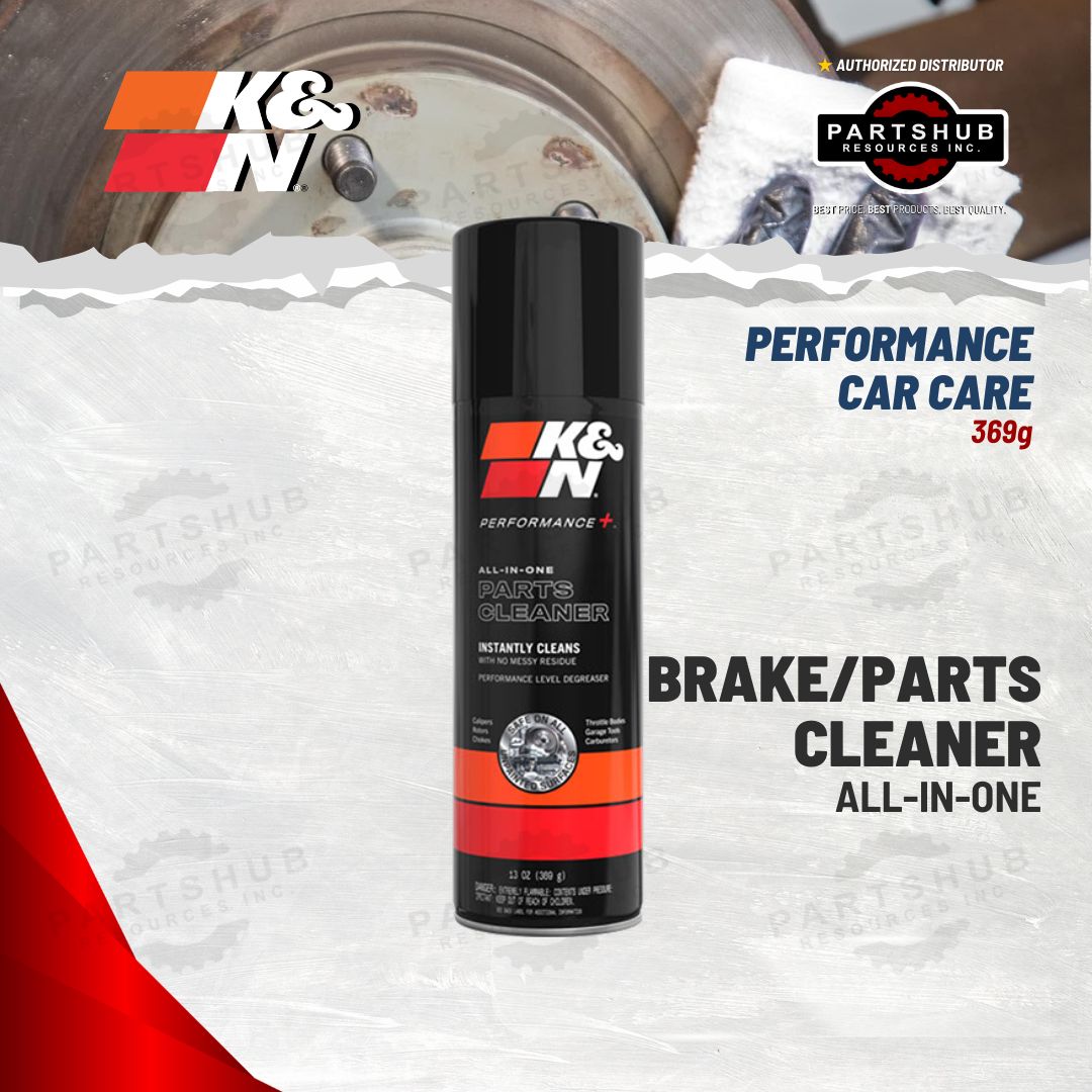 K&N PERFORMANCE CAR CARE ALL-IN-ONE/BRAKE CLEANER AEROSOL SPRAY 369g
