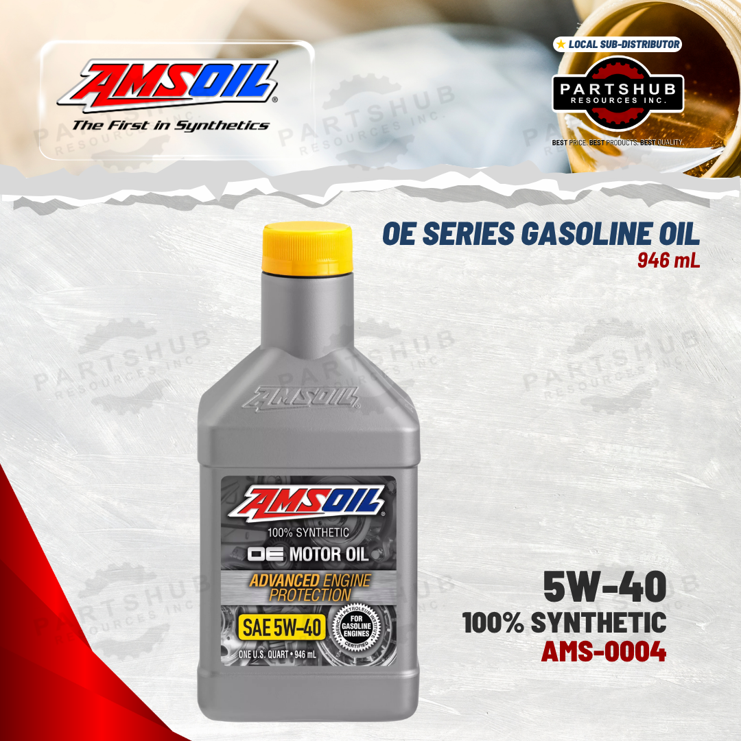 AMSOIL 5W-40 OE SYNTHETIC GASOLINE MOTOR OIL 946mL