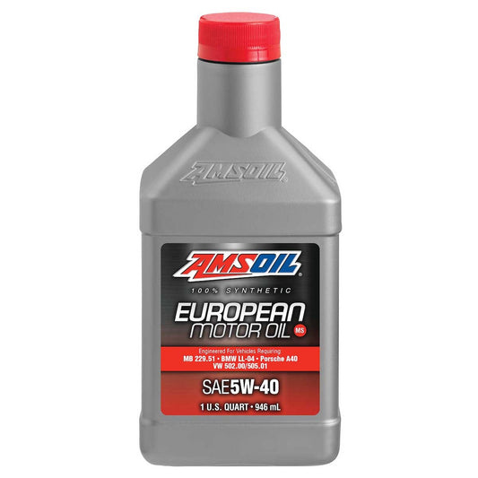 AMSOIL 5W-40 EUROPEAN MS SYNTHETIC MOTOR OIL 946mL