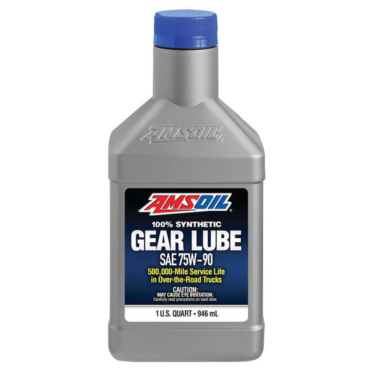 AMSOIL 75W-90 LONG LIFE SYNTHETIC GEAR LUBE 946mL