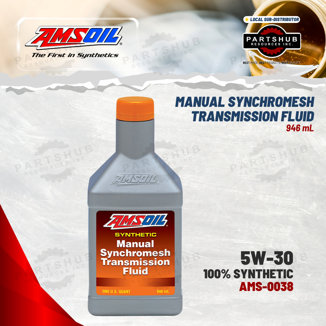 AMSOIL 5W-30 MANUAL SYNCHROMESH TRANSMISSION FLUID 946mL