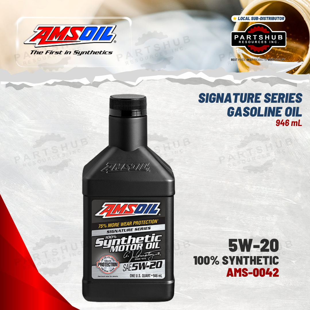 AMSOIL 5W-20 SIGNATURE SERIES SYNTHETIC GASOLINE MOTOR OIL 946mL