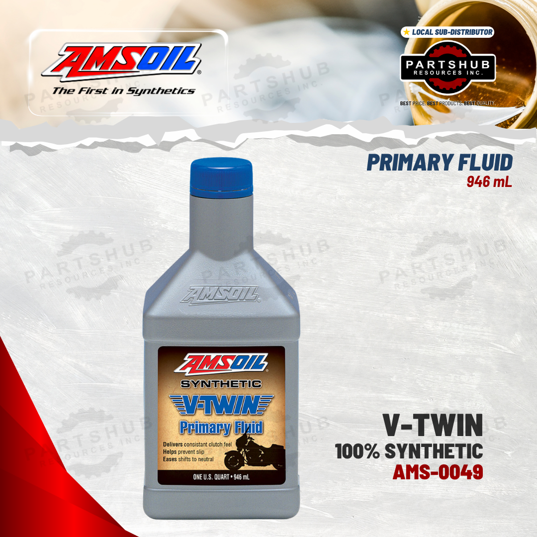AMSOIL V-TWIN SYNTHETIC PRIMARY FLUID 946mL