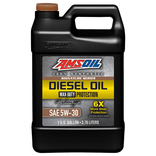 AMSOIL 5W-30 SIGNATURE SERIES 6X MAX-DUTY SYNTHETIC DIESEL OIL