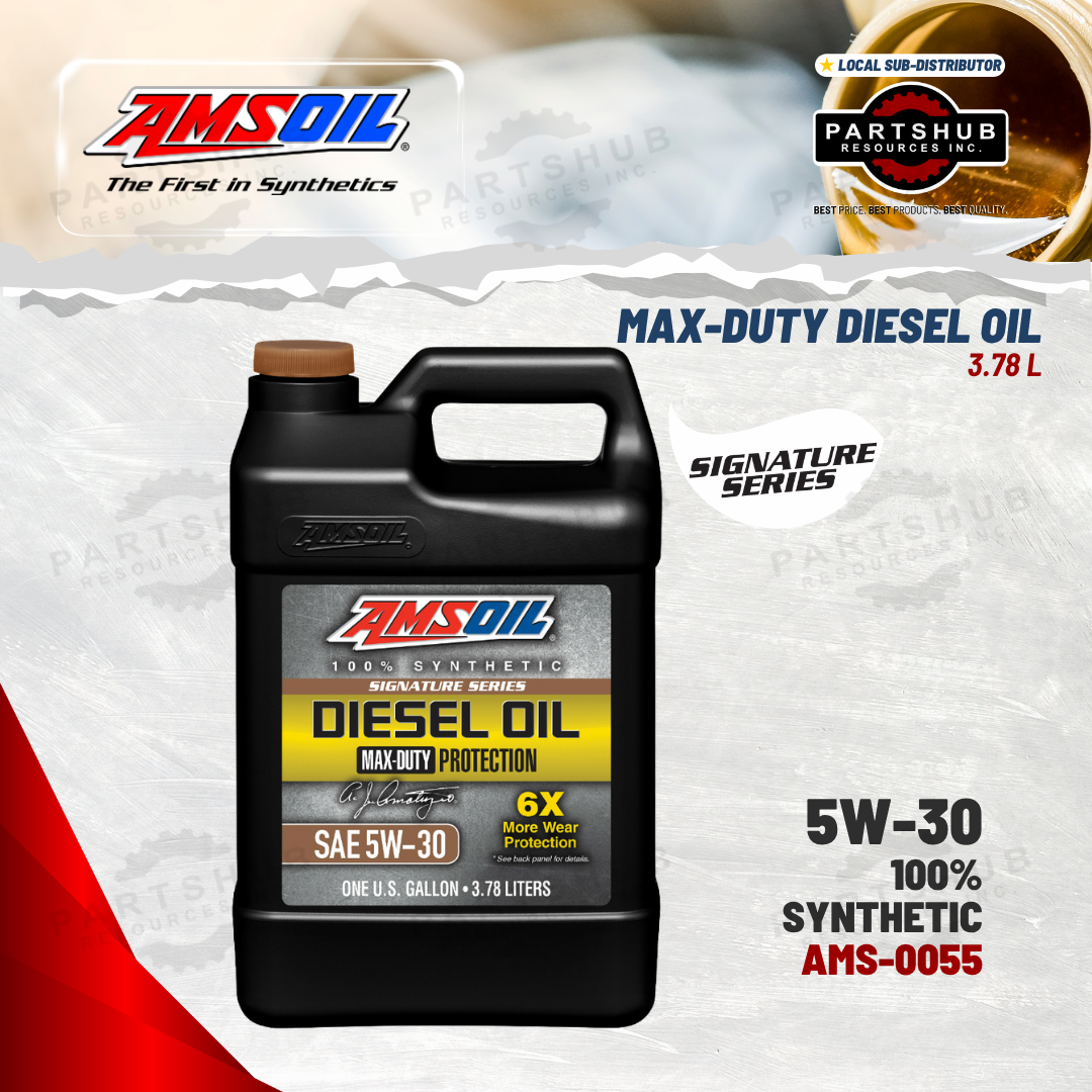 AMSOIL 5W-30 SIGNATURE SERIES 6X MAX-DUTY SYNTHETIC DIESEL OIL