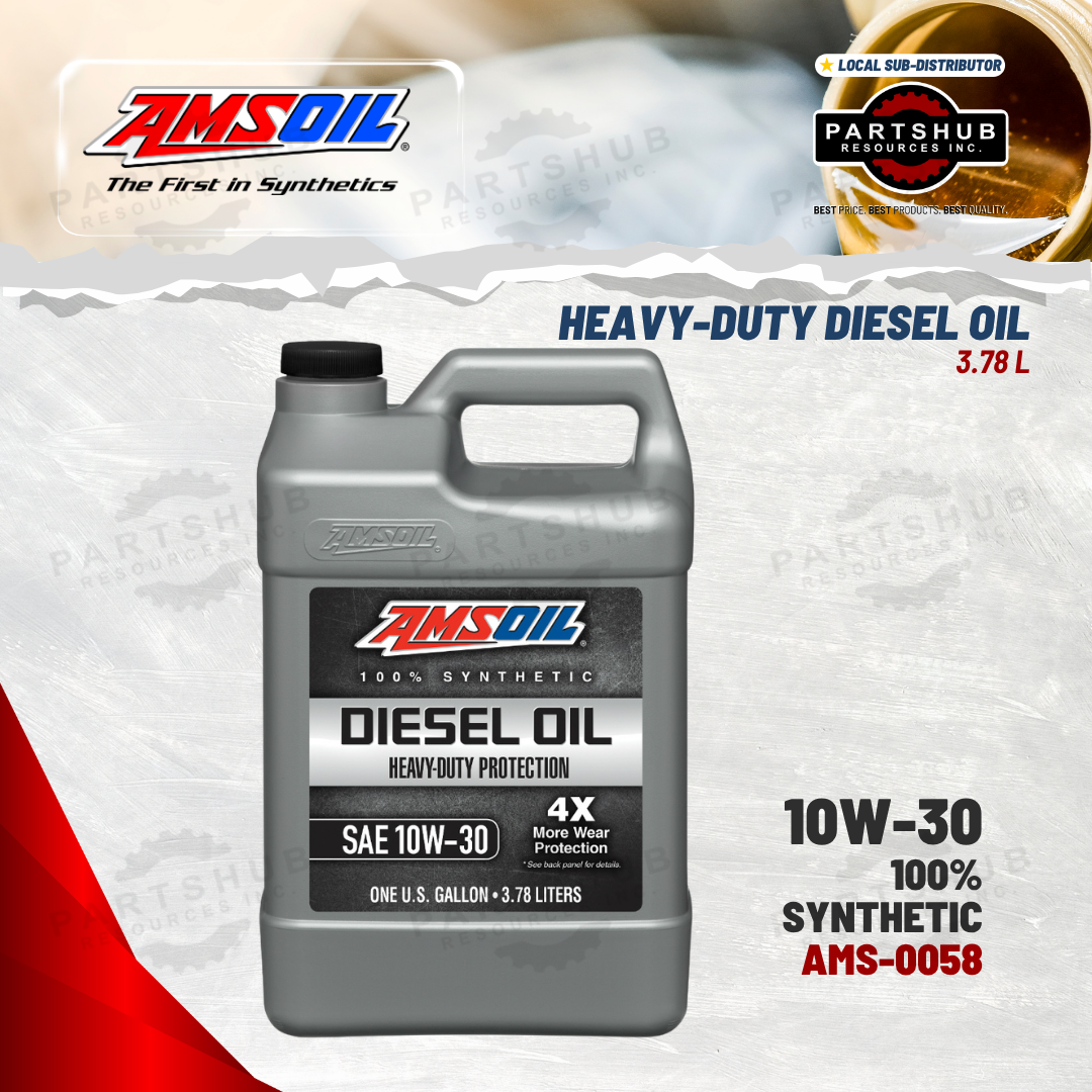 AMSOIL 10W-30 4X HEAVY-DUTY SYNTHETIC DIESEL OIL
