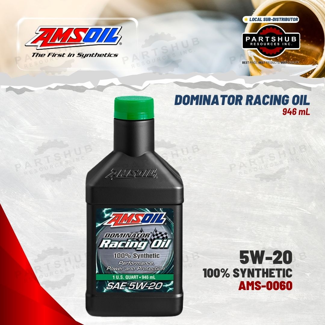 AMSOIL 5W-20 DOMINATOR SYNTHETIC RACING OIL 946mL