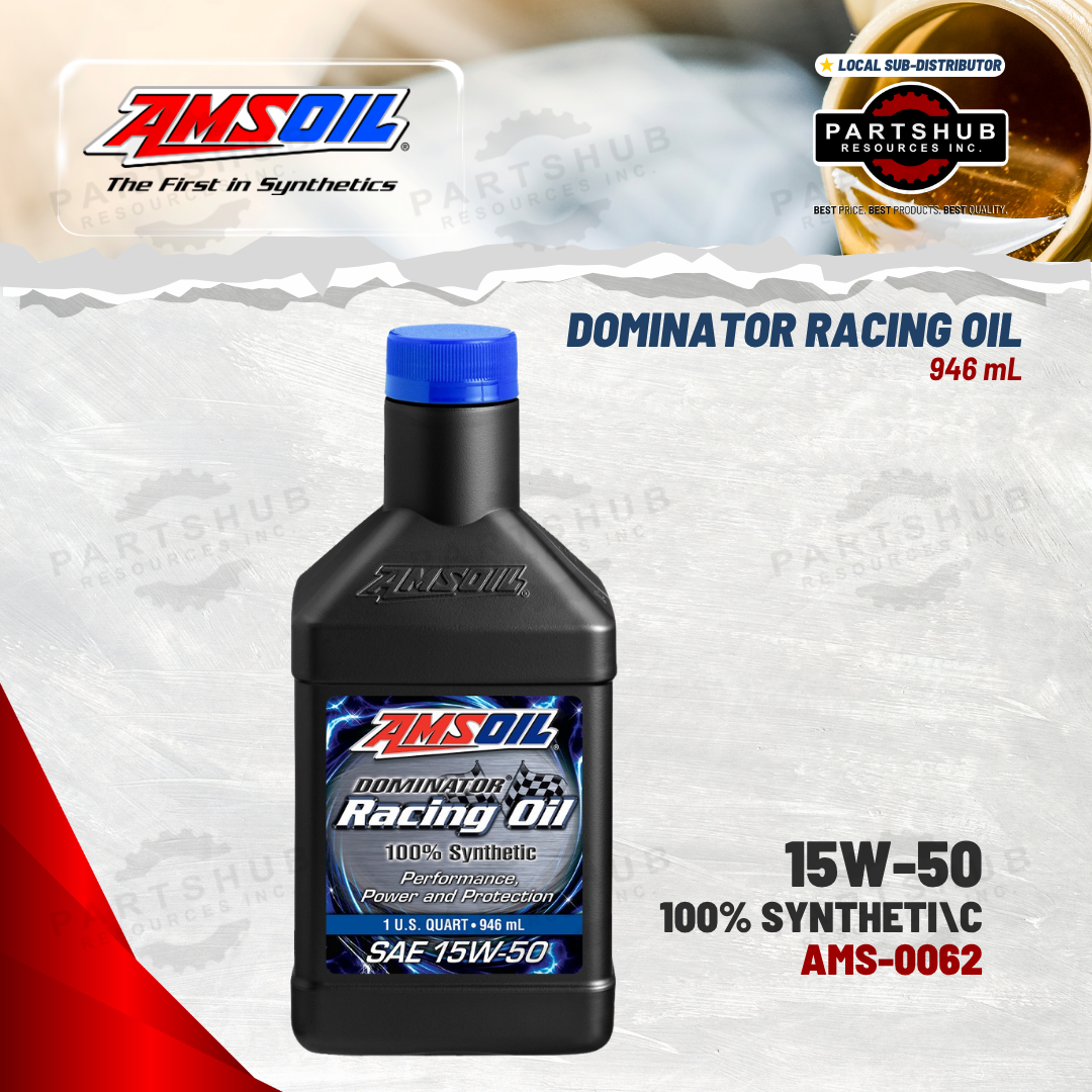AMSOIL 15W-50 DOMINATOR SYNTHETIC RACING OIL 946mL