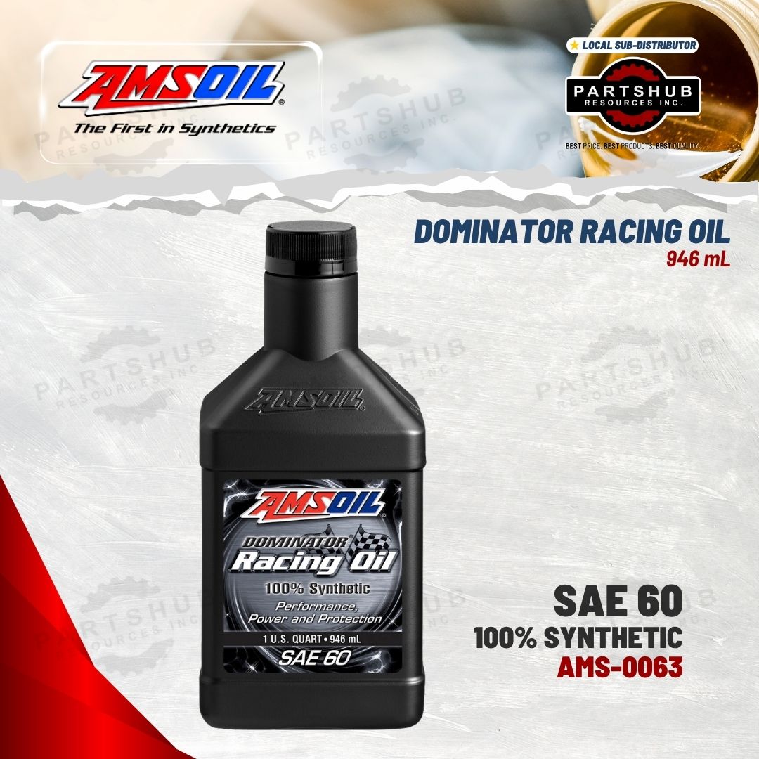 AMSOIL SAE 60 DOMINATOR RACING OIL 946mL
