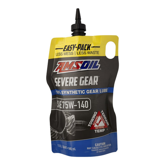 AMSOIL 75W-140 DIFFERENTIAL FLUID SEVERE GEAR LUBE 946mL
