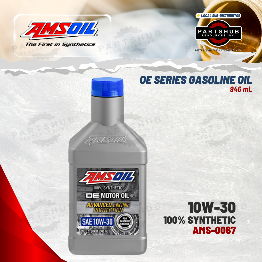 AMSOIL 10W-30 OE SYNTHETIC GASOLINE MOTOR OIL 946mL