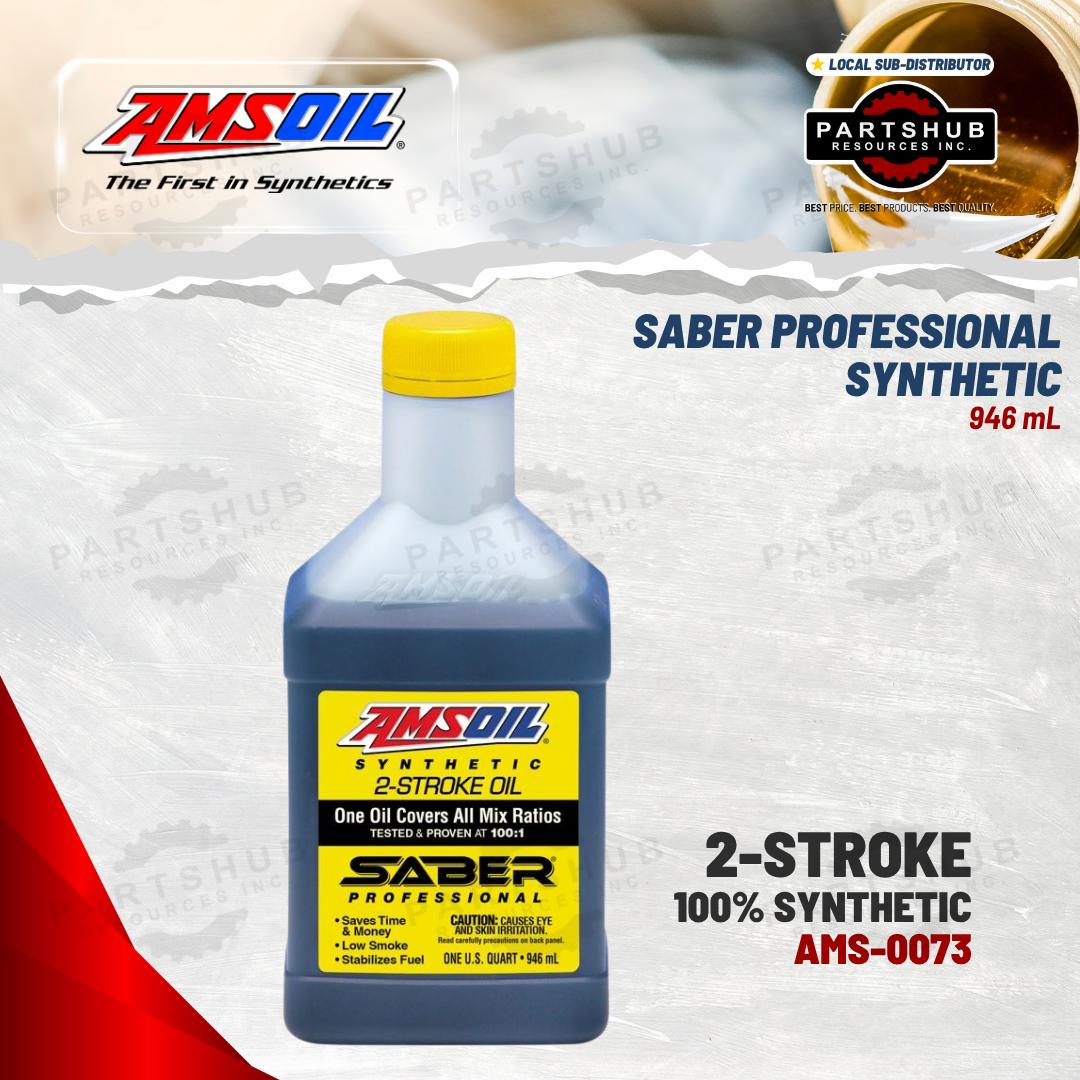 AMSOIL SABER® PROFESSIONAL SYNTHETIC 2-STROKE OIL 946mL