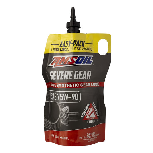 AMSOIL 75W-90 DIFFERENTIAL FLUID SEVERE GEAR LUBE 946mL
