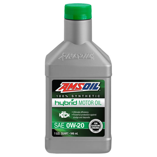 AMSOIL 0W-20 100% SYNTHETIC HYBRID GASOLINE MOTOR OIL 946mL