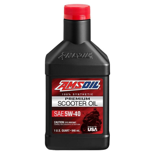 AMSOIL 5W-40 SYNTHETIC PREMIUM SCOOTER OIL 946mL