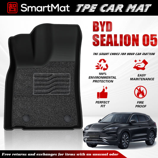 SmartMat Dual Layer Car Mat 2 Rows for BYD Sealion 5 Song Pro 2023 up to latest