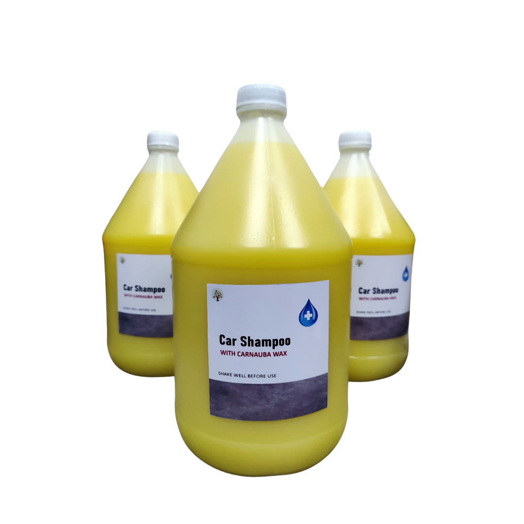 PURE CAR SHAMPOO WITH CARNAUBA WAX 1 GALLON