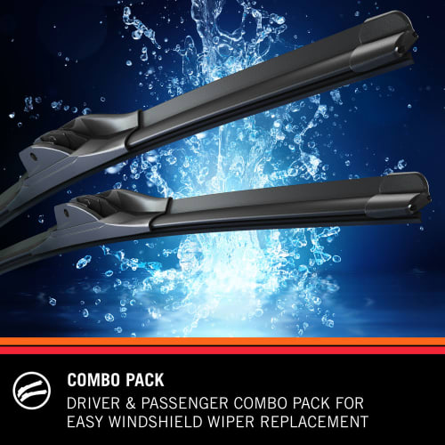 K&N PURE SILICONE WIPER BLADES (FRONT)