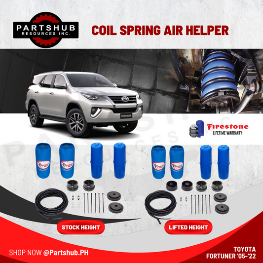 AIRBAG MAN AIR SUSPENSION (TOYOTA FORTUNER ‘05-ON) COIL SPRING HELPER KITS