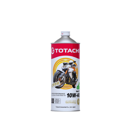 TOTACHI 10W-40 SPORT 4T 4-STROKE MOTORCYCLE OIL 1L