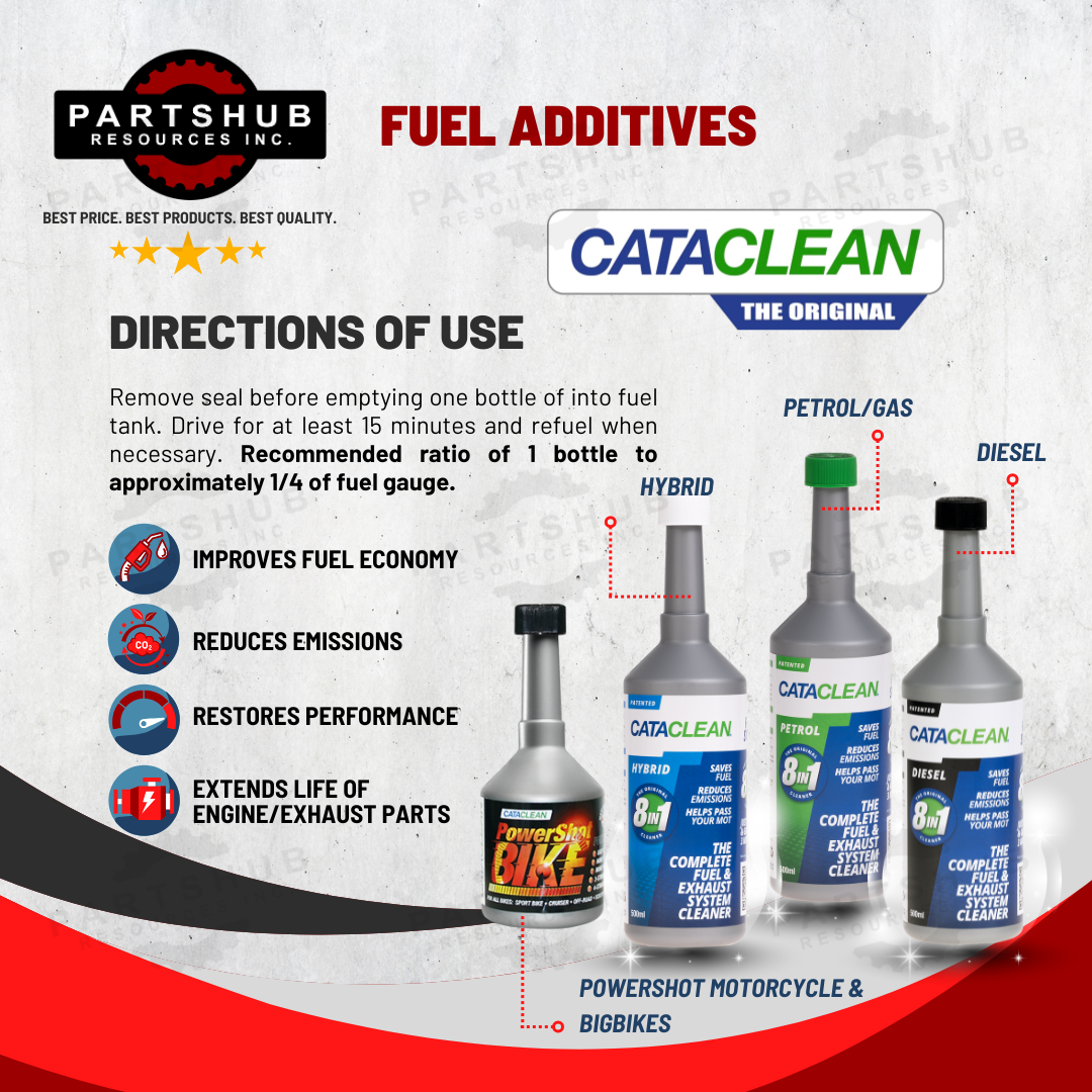 CATACLEAN FUEL ADDITIVES POWERSHOT FOR MOTORCYCLE & BIG BIKES