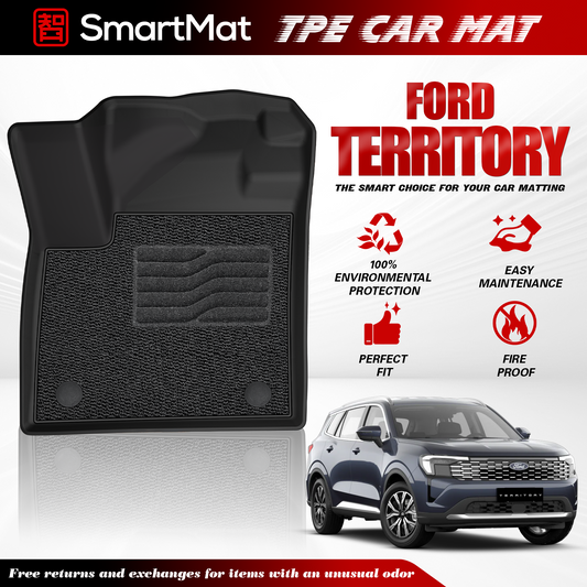 SmartMat Dual Layer Car Mat 2 rows for Ford TERRITORY 2023 up to latest