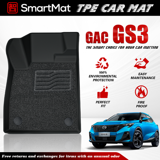 SmartMat Dual Layer Car Mat 2 Rows for GAC GS3 Emzoom 2023 up to latest