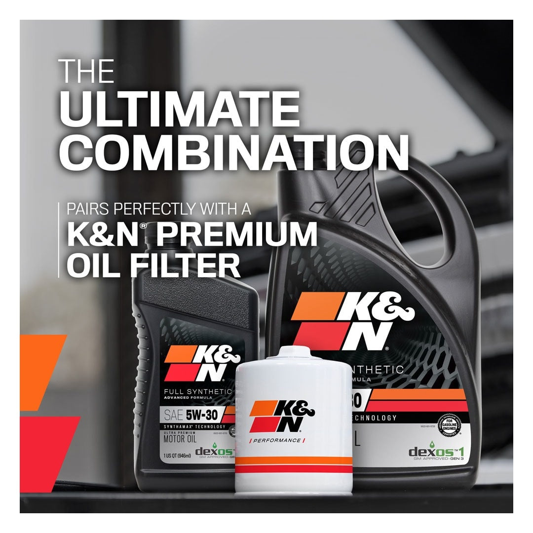 K&N 0W-20 5Q ULTRA PREMIUM SYNTHETIC GASOLINE MOTOR OIL