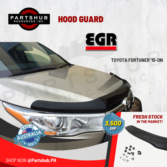 EGR HOOD GUARD (TOYOTA FORTUNER '15-ON) SMOKE TYPE