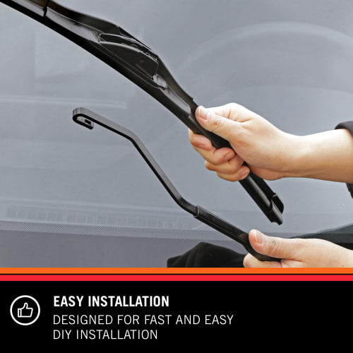 K&N PURE SILICONE WIPER BLADES (FRONT)