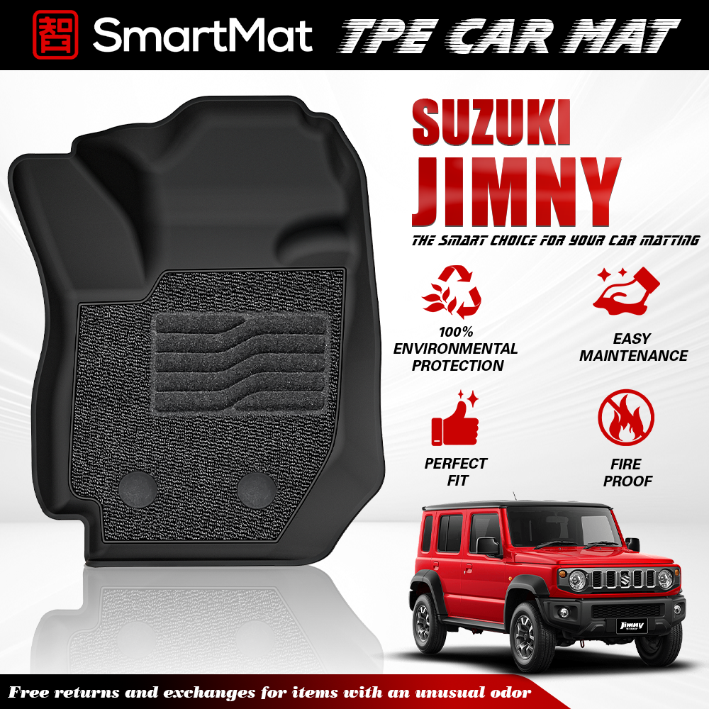 SmartMat Dual Layer Car Mat 2 Rows for Suzuki Jimny 5-Door 2024 up to latest