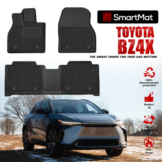 SmartMat Dual Layer Car Mat 2 rows for Toyota BZ4X 2025 up to latest