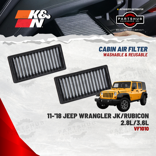 K&N CABIN FILTER (JEEP RUBICON)