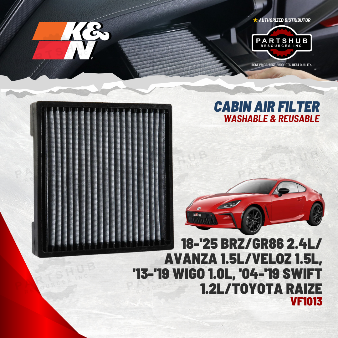 K&N CABIN FILTER ( SUBARU BRZ/TOYOTA 86/AVANZA/WIGO)