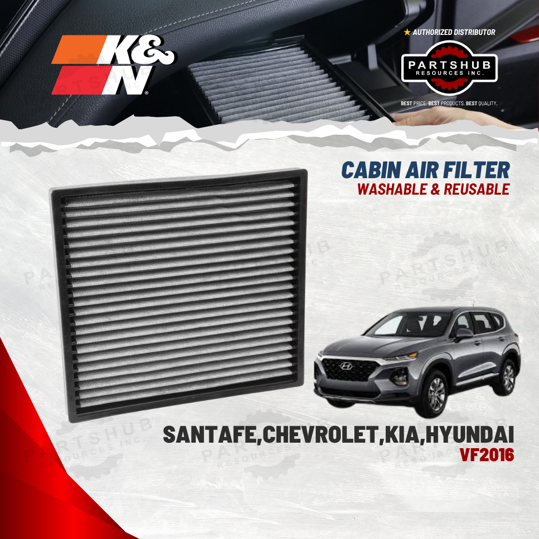 K&N CABIN FILTER (SANTAFE,CHEVROLET,KIA,HYUNDAI)