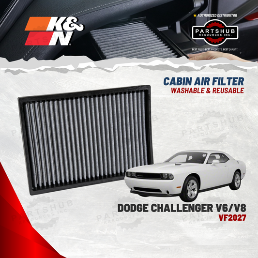 K&N CABIN FILTER (2011-2021 DODGE Challenger/Charger, CHRYSLER 300)