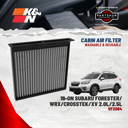 K&N CABIN FILTER (18-ON Subaru Forester/WRX/Crosstek/XV 2.0L/2.5L)